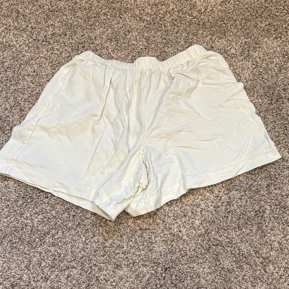 Aerie Women's Cream Lounge Shorts